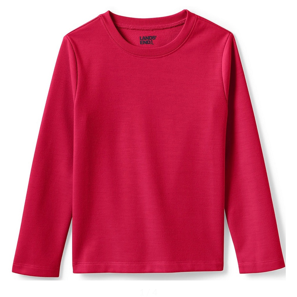 Lands End - Kids’ French Terry Sleep Top